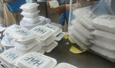 Cooked Food - Feed the hungry.